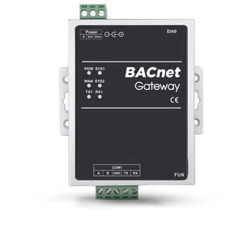 Шлюз BACnet Modbus, OPCUA, Siemens PLC, Mbus по протокол IP/MSTP BACnet