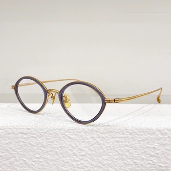 Японски Чист Титан, Оригиналната Рамки За Очила F. Gunta, Ултра-Леки Мъжки Дизайнерски Слънчеви Очила По Рецепта, Дамски Стилни Аксесоари